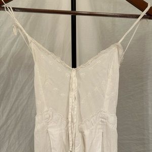 Vintage White Handkerchief Slip Dress